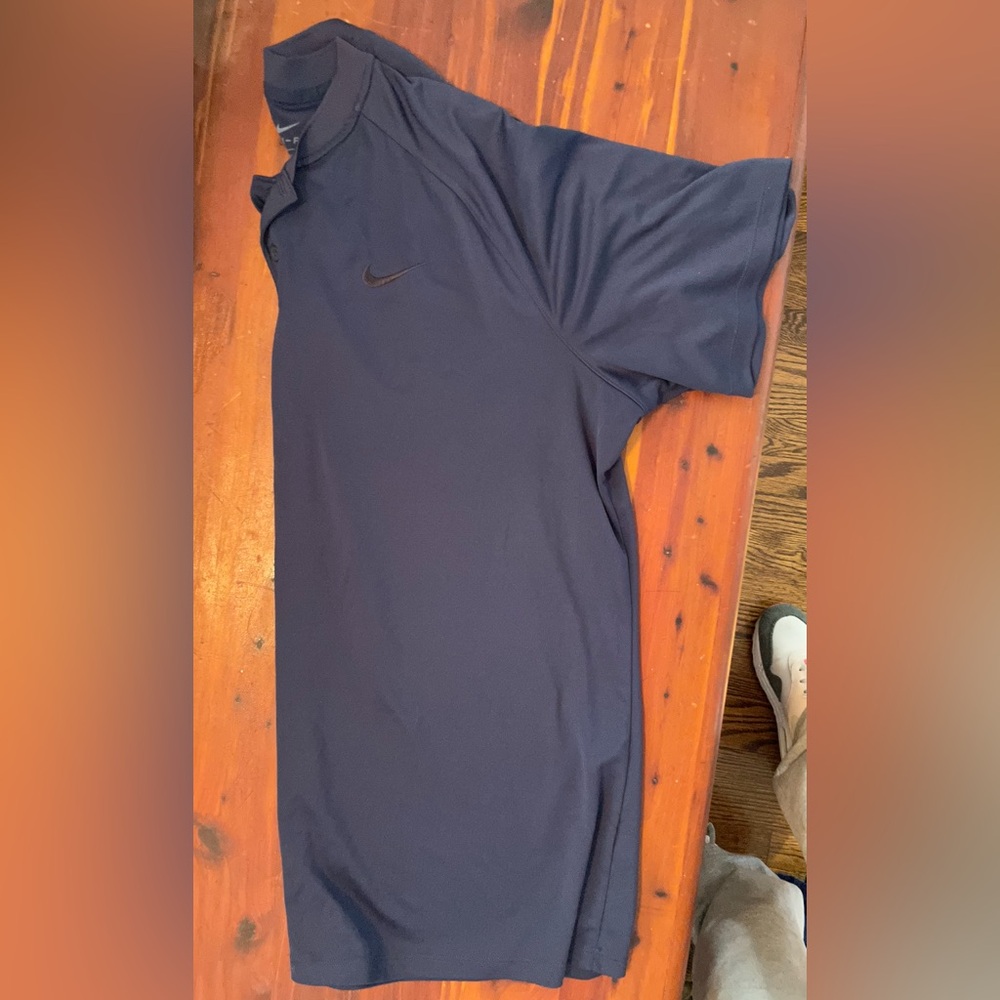 Nike Collarless Polo